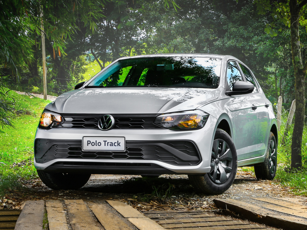 VW Polo Track recebeu um reajuste de R$ 750 Divulgação/Volkswagen