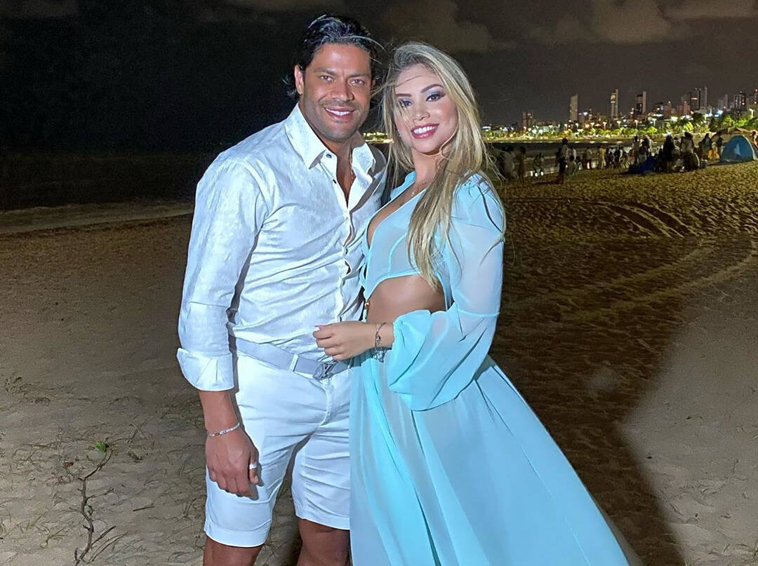 Hulk Paraíba e Camila Ângelo. Foto: Reprodução/Instagram