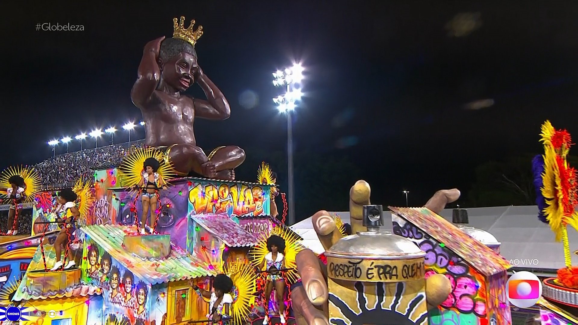 Carnaval de SP: Vai-Vai Reprodução/Globo