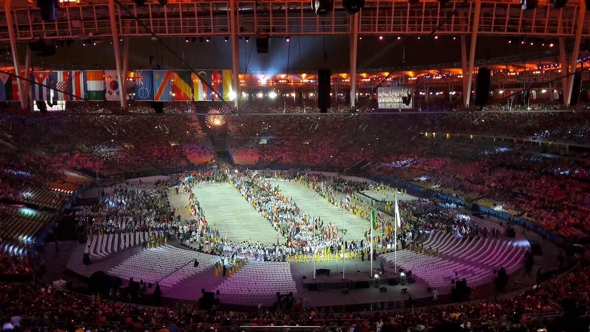 Cerimônia de encerramento do Rio 2016. Foto: Reprodução/Twitter