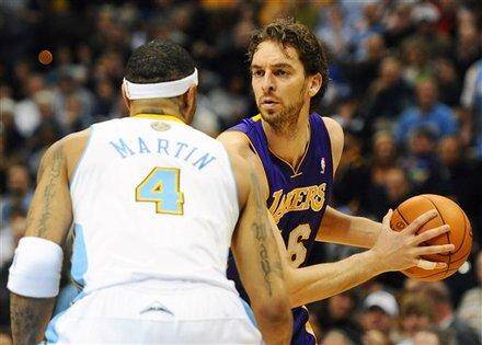 Pau Gasol. Foto: AP