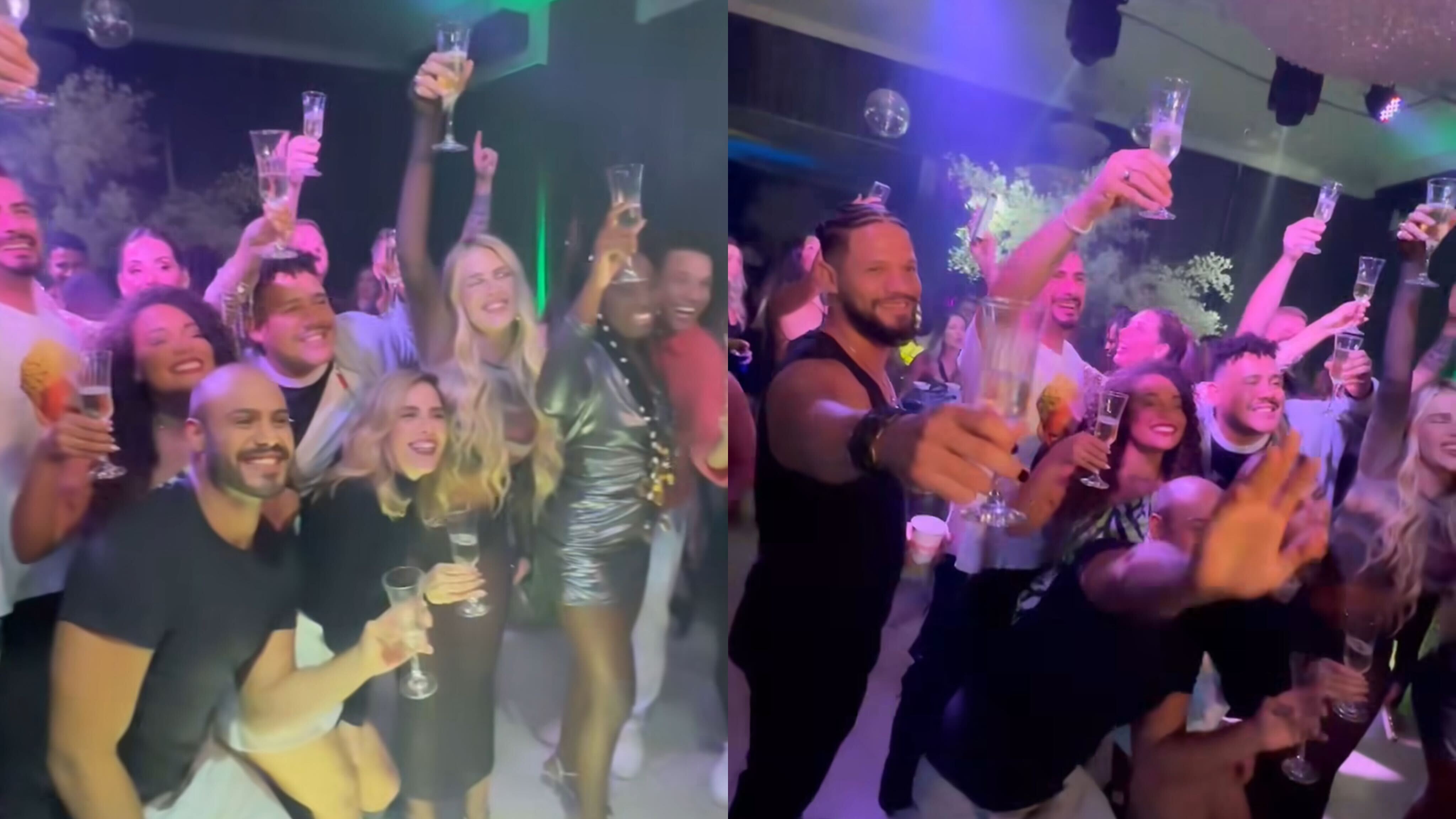 Ex-BBBs brindam em 'festa secreta' Reprodução Instagram - 18.4.2024