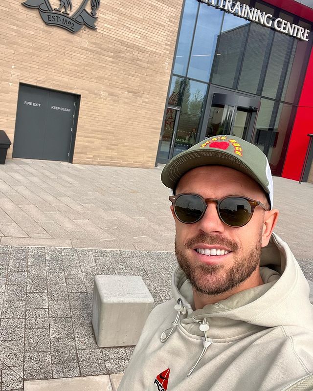 Jordan Henderson Reprodução/Instagram