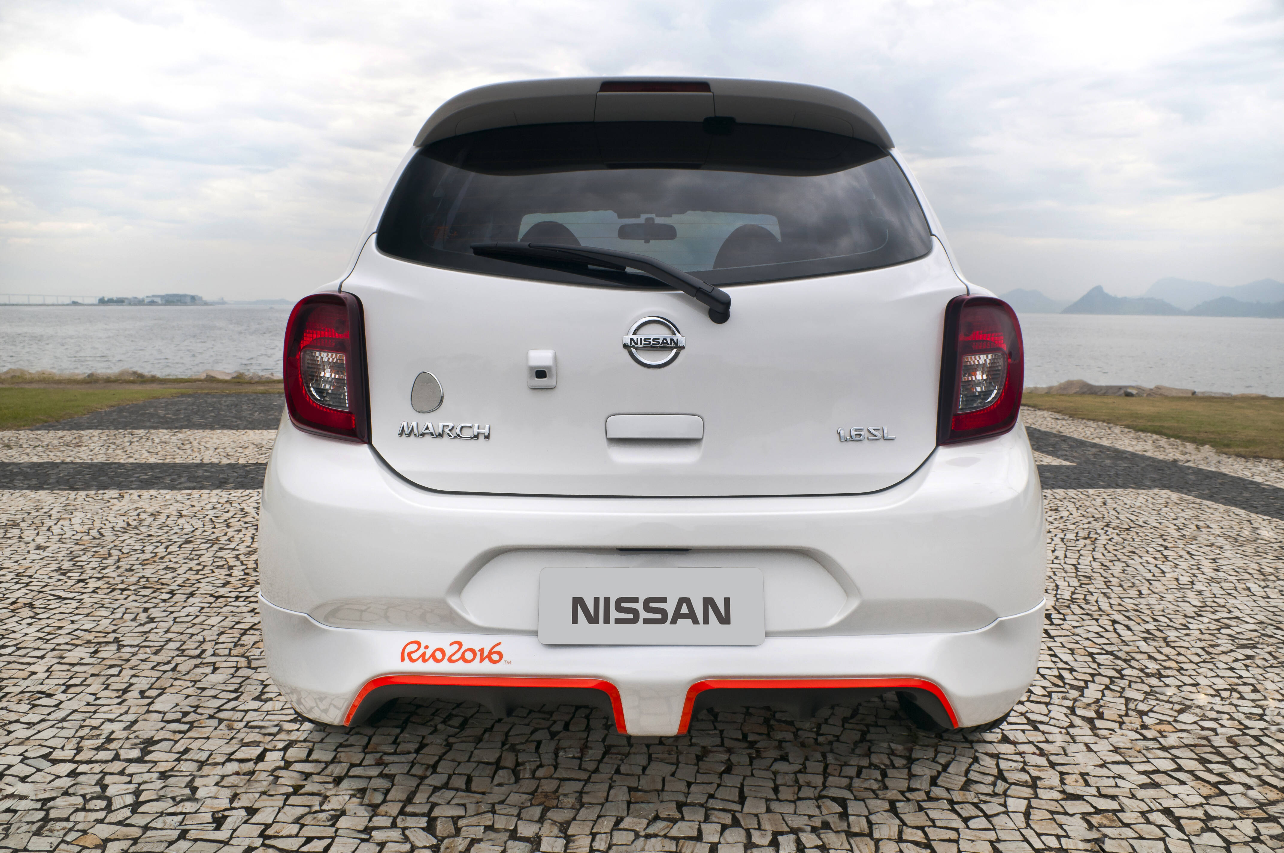 Nissan March Rio 2016. Foto: Divulgação