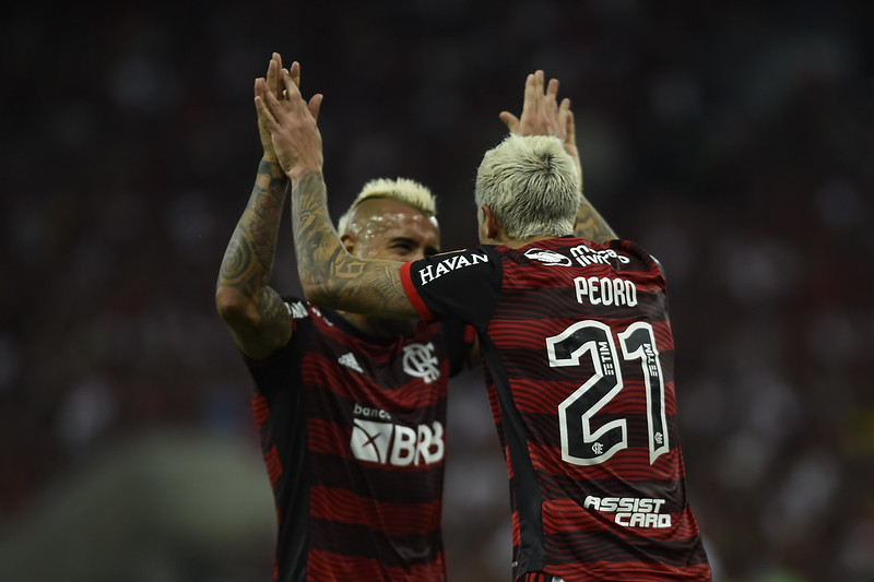 Flamengo x Vélez Sarsfield. Foto: Marcelo Cortes/Flamengo