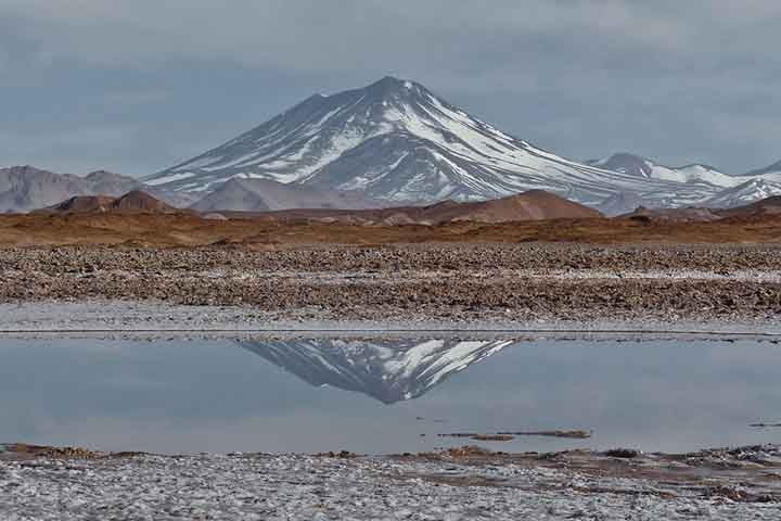 Um estudo inédito divulgado pelo MapBiomas, em 2022, mostra que quase metade das geleiras da Cordilheira dos Andes desapareceu nos últimos 30 anos. Na prática, a dimensão da área passou de 2.429,38 km2 para 1.409,11 km2 em três décadas. Reprodução: Flipar