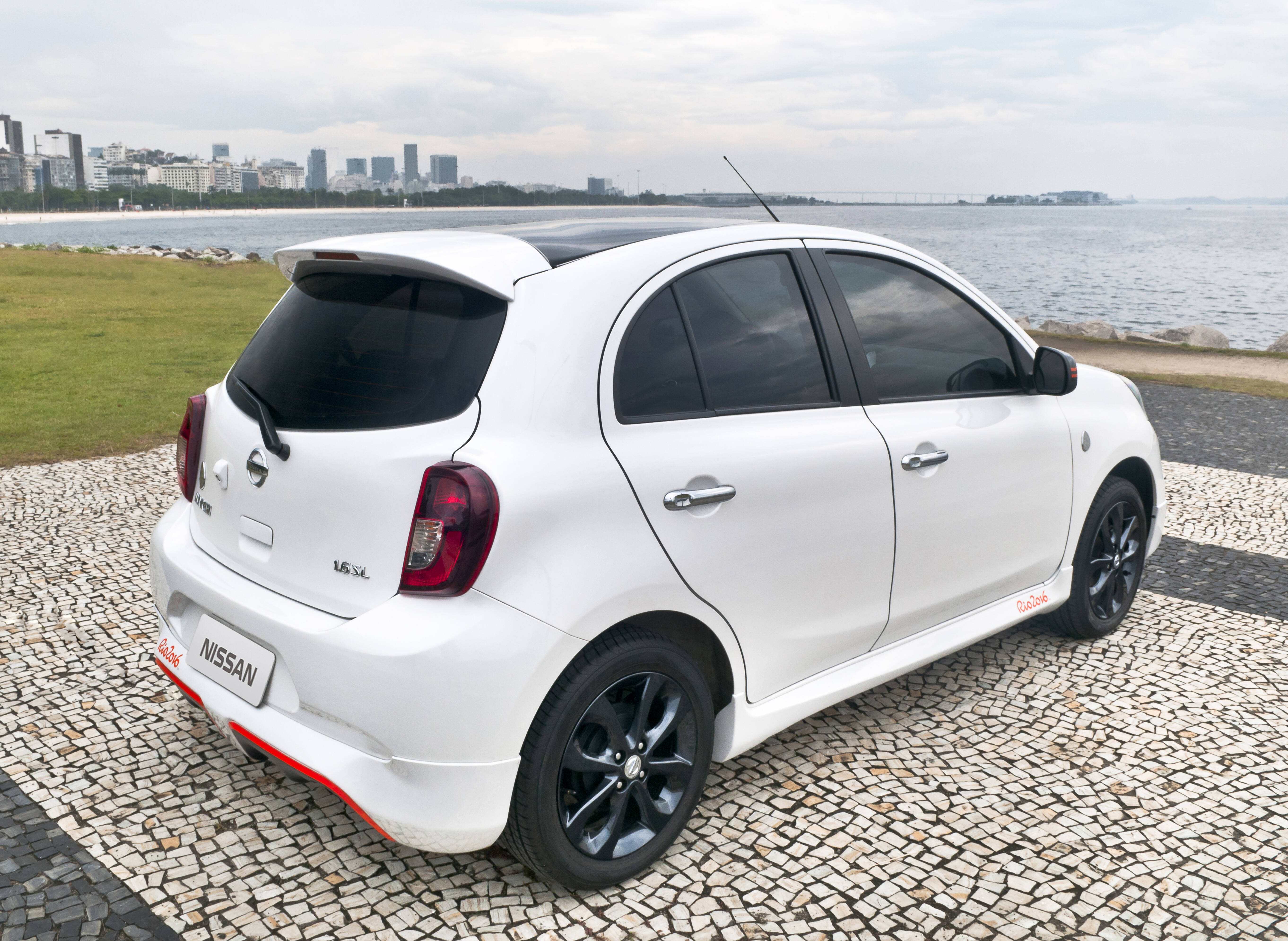 Nissan March Rio 2016. Foto: Divulgação