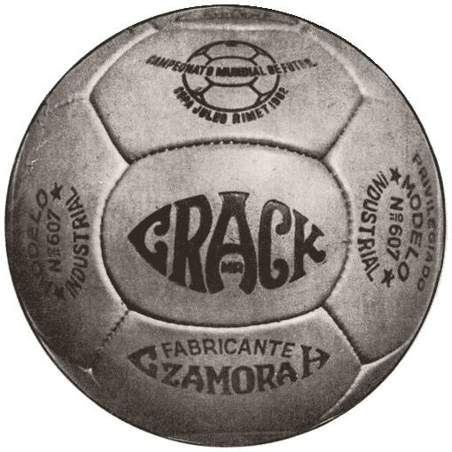 1962 (Chile) - Crack. Foto: Reprodução / Wikimedia Commons