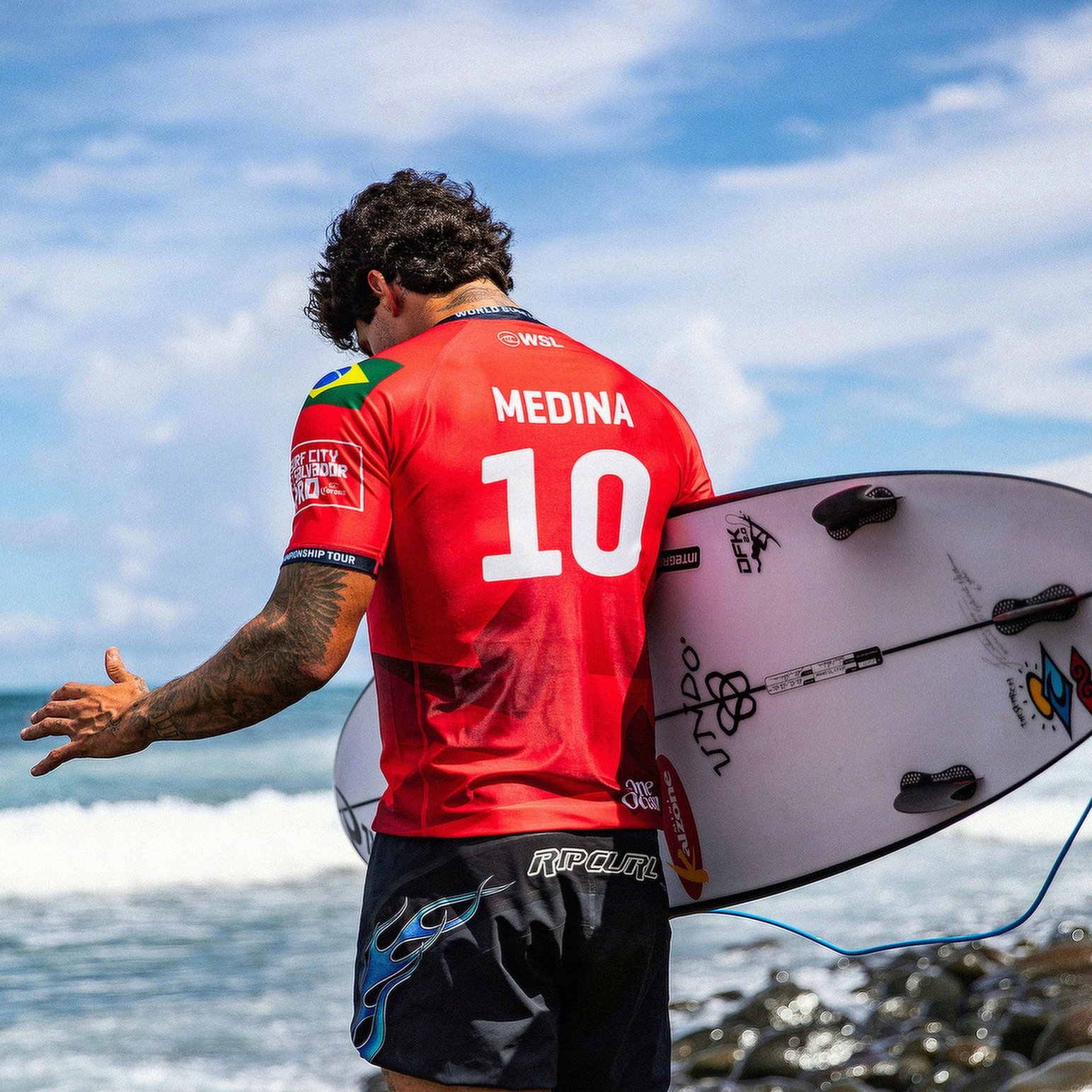 Reprodução de Gabriel Medina/Instagram