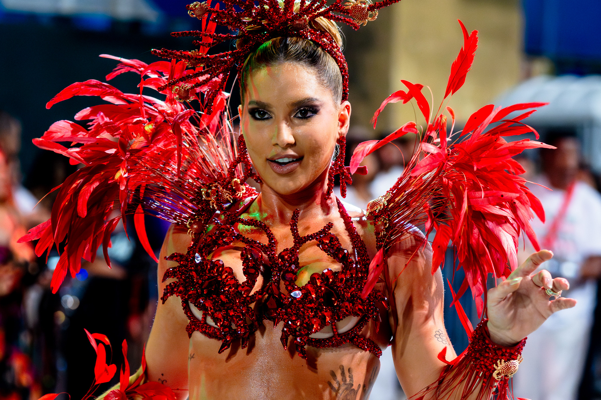 Rainha de Bateria da Grande Rio, Virgínia Fonseca. Foto: Divulgação / Liesa Rio Carnaval 2026