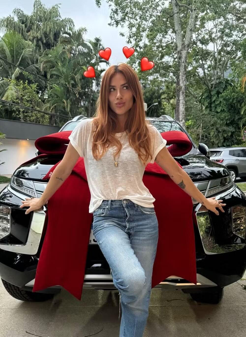 Giovanna Ewbank usará o veículo para ir ao rancho da família, situado em Paraíba do Sul Reprodução Instagram - 26.6.2024