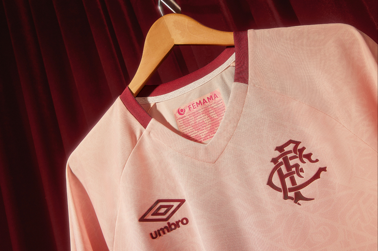 Fluminense - Outubro Rosa. Foto: Divulgação/Umbro