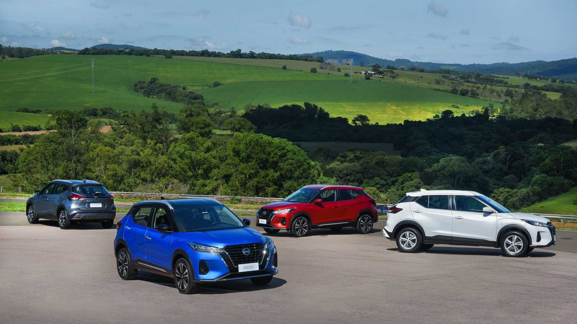 Nissan kicks 2023. Foto: Divulgação - Nissan