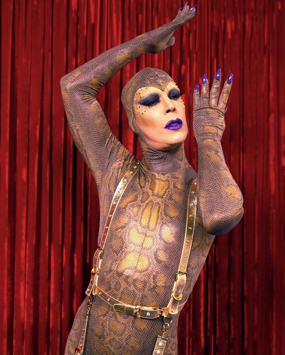 A drag queen Ikaro Kadoshi