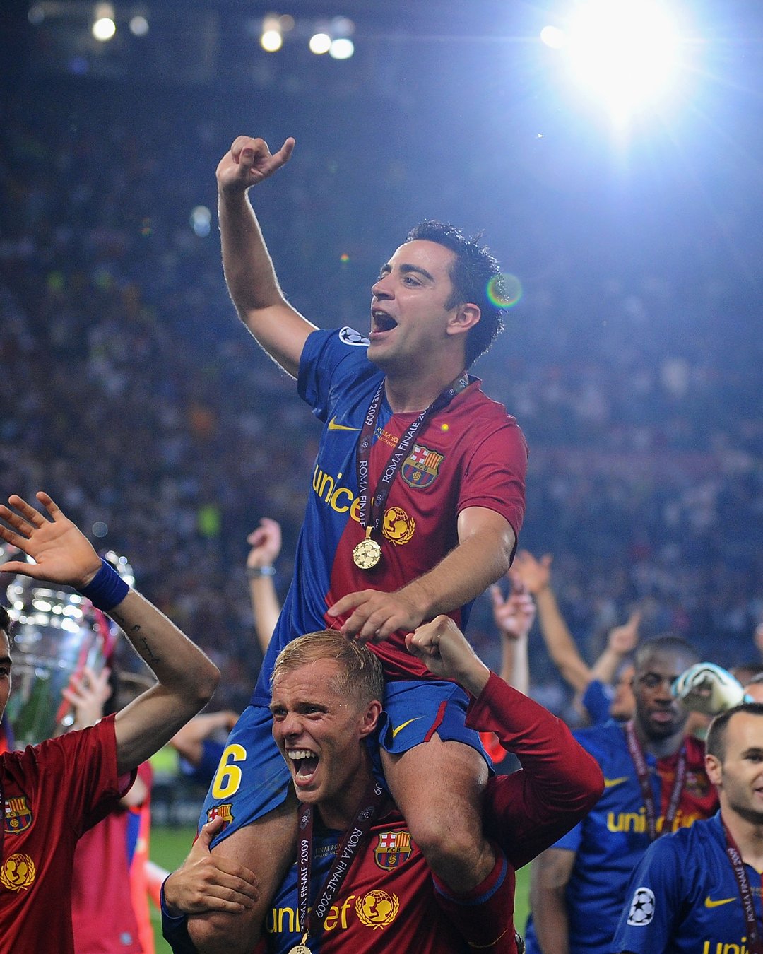 9 - Xavi. Foto: Reprodução/Twitter