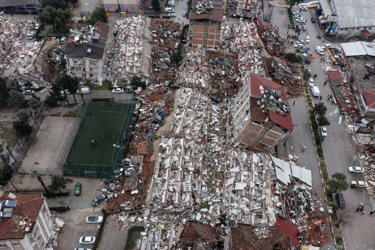 Terremoto na Turquia. Foto: Reprodução: redes sociais - 06/02/2023