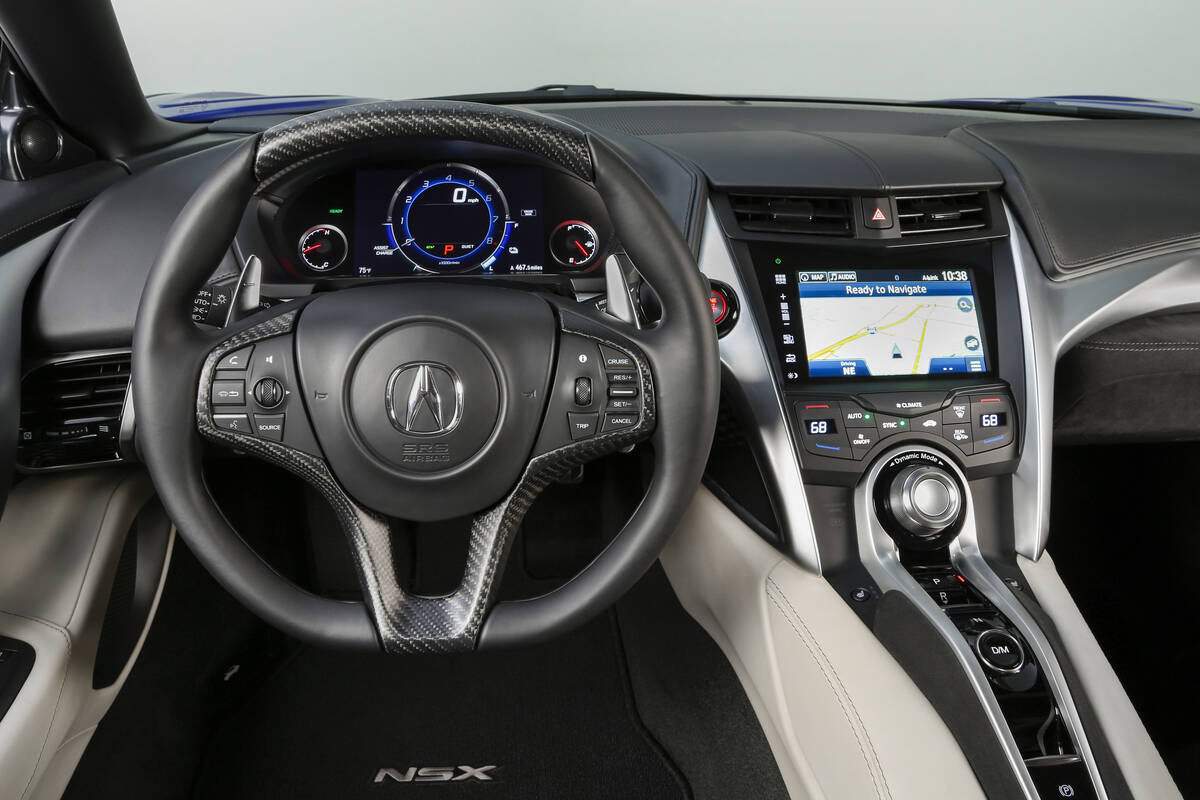 Acura NSX. Foto: Divulgação