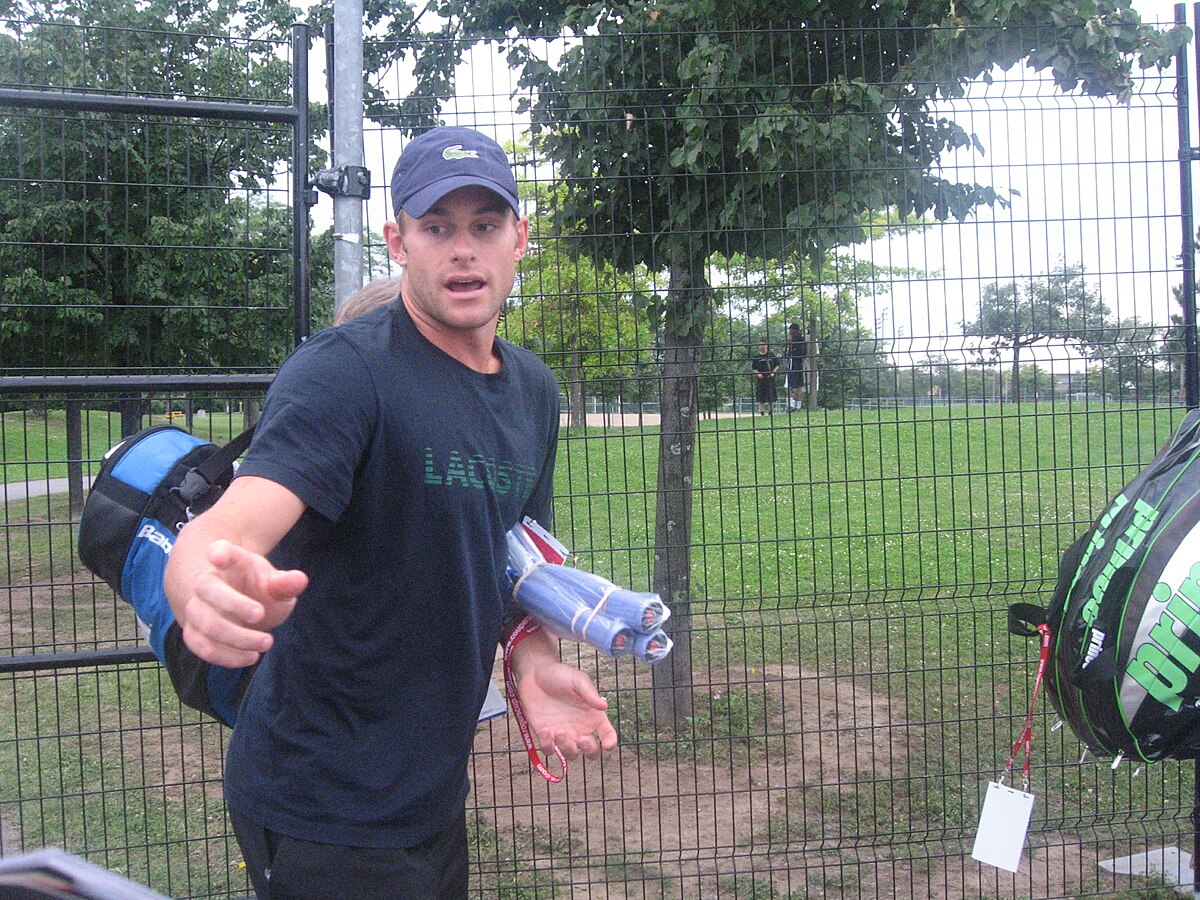 Andy Roddick Reprodução / Wikimedia Commons