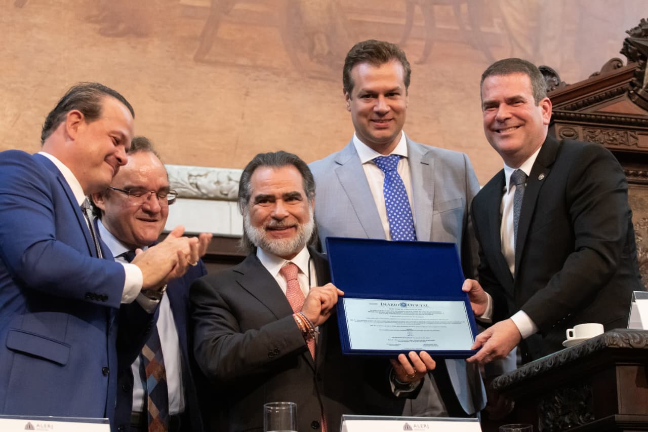 Jornal O Dia recebe Título Benemérito do Estado do Rio de Janeiro. Foto: Érica Martin/Agência O Dia