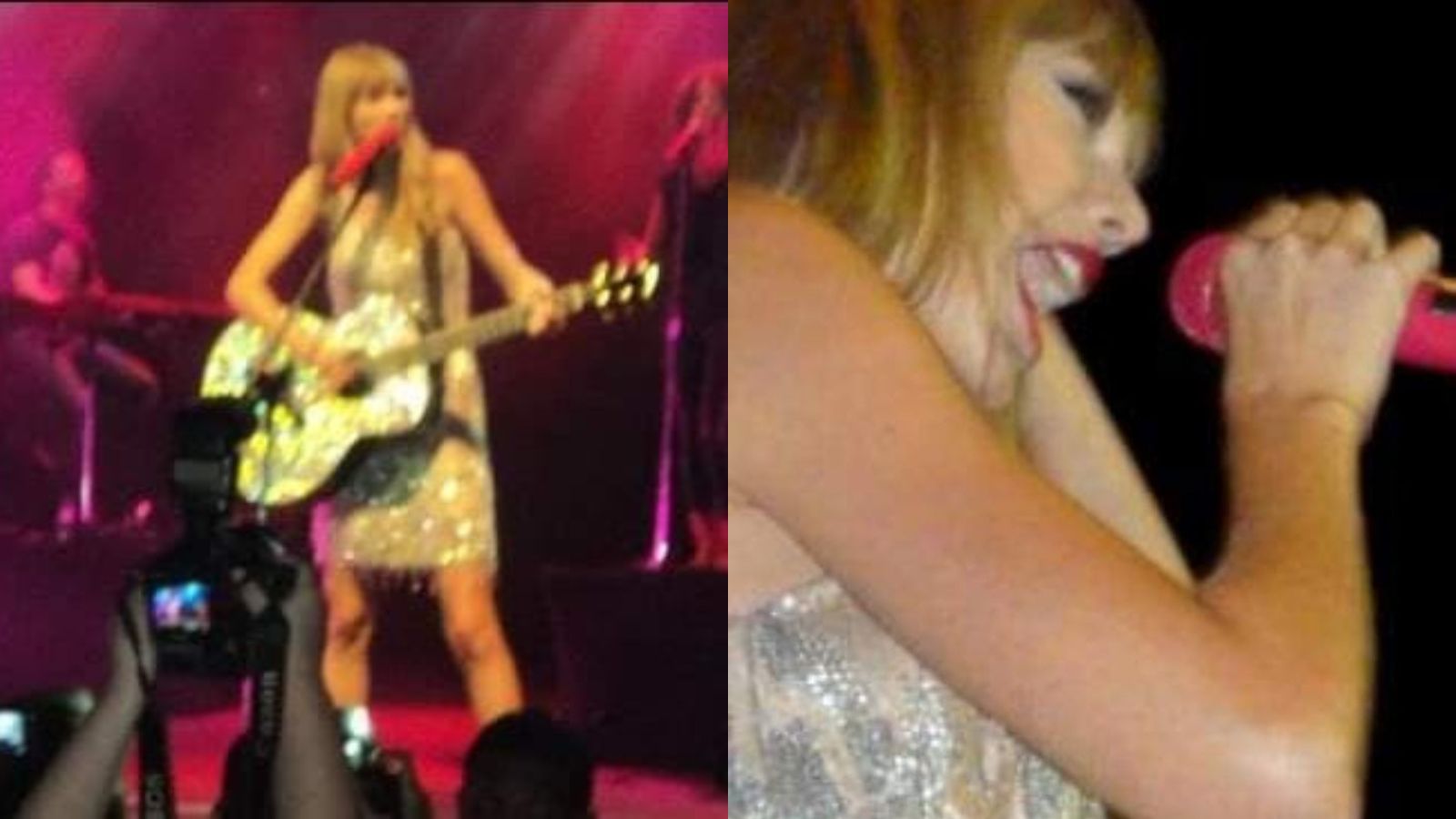 Taylor Swift se apresentou no Rio de Janeiro, em 2012