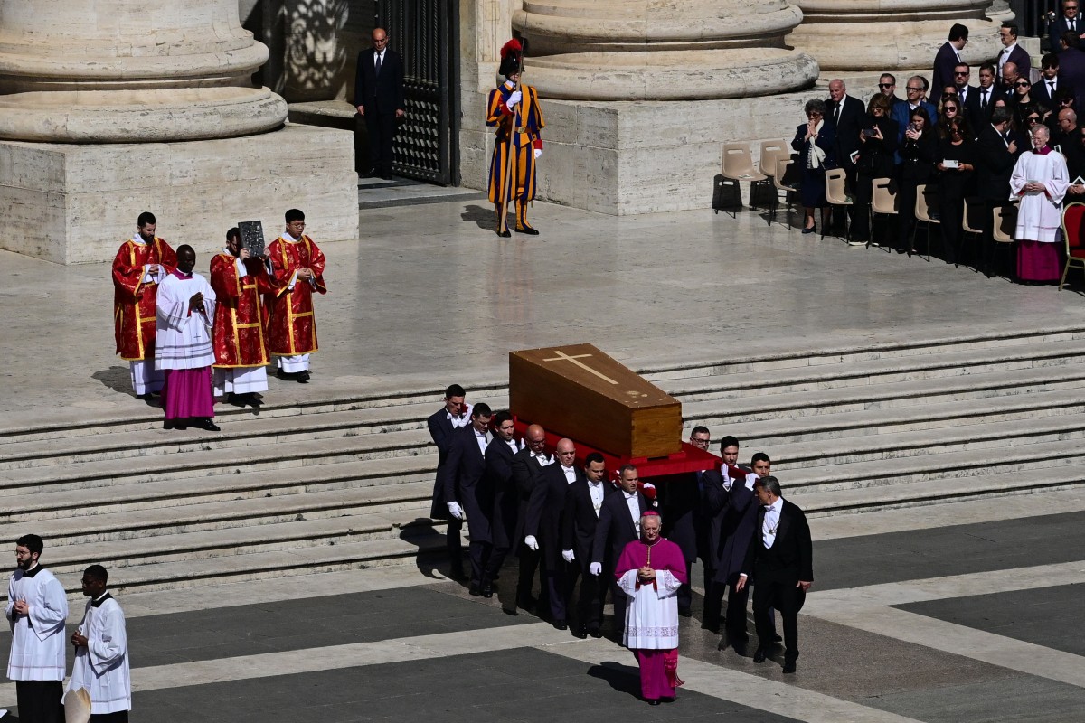 Funeral do papa Francisco foi considerado histórico. Foto: AFP