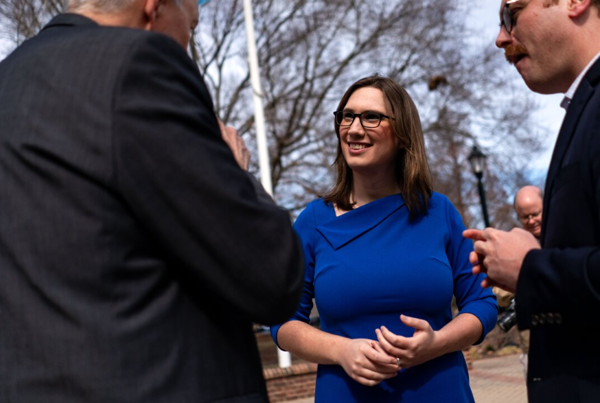 Sarah McBride Reprodução