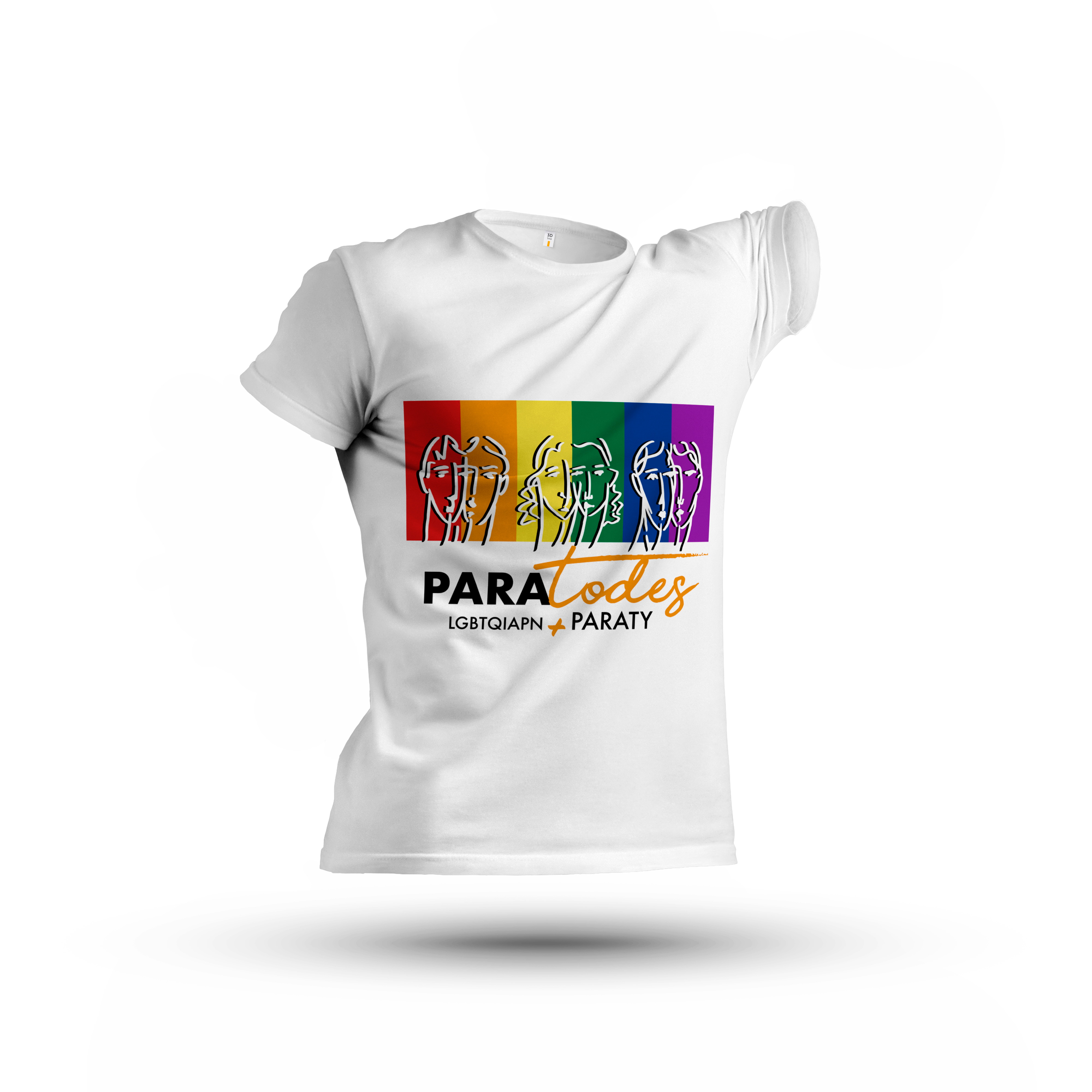 Camiseta PARATODES - R$ 150. Foto: Divulgação