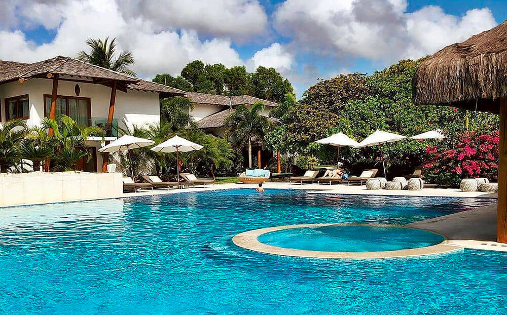 Os principais quartos do Campo Bahia Hotel têm diárias médias de R$ 8,4 mil. Foto: Reprodução/Instagram