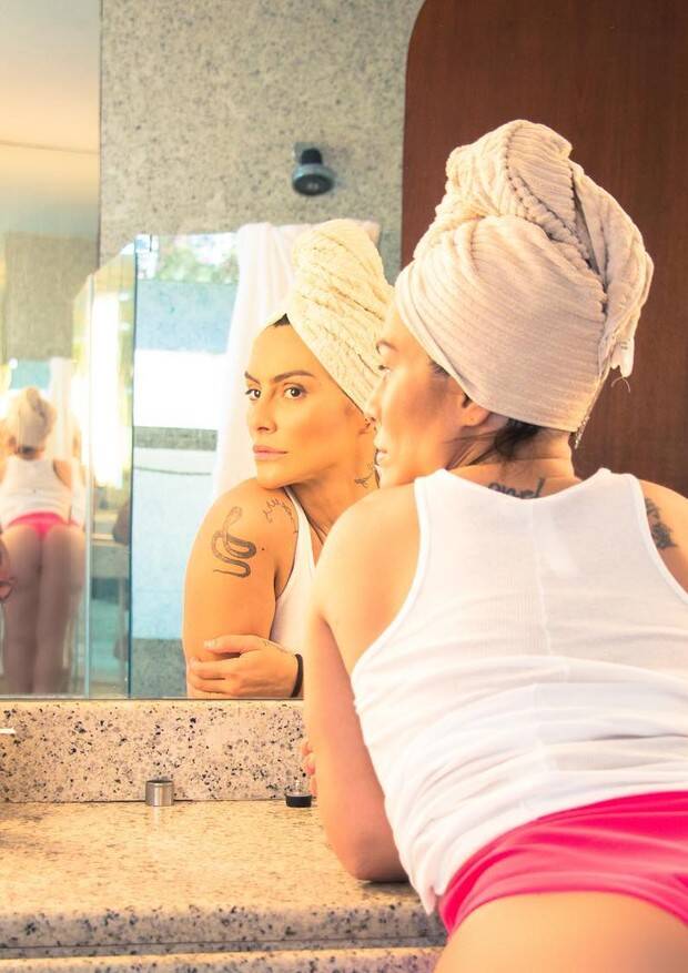 Nudez em foco: as fotos mais curtidas de Cleo em 2018. Foto: Reprodução / Instagram