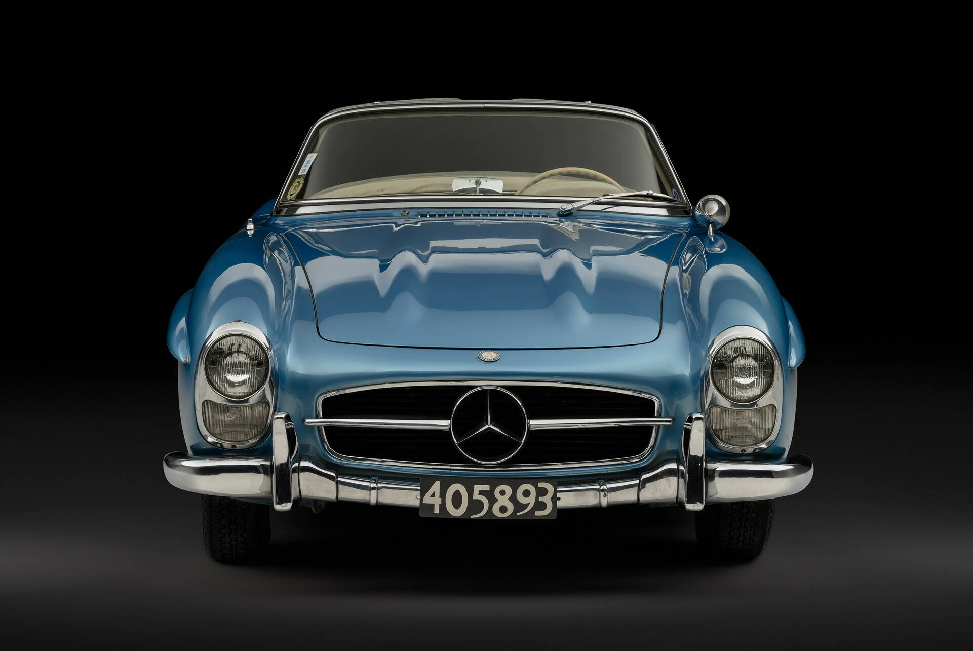 Mercedes 300 SL de Juan Manuel Fangio. Foto: Reprodução