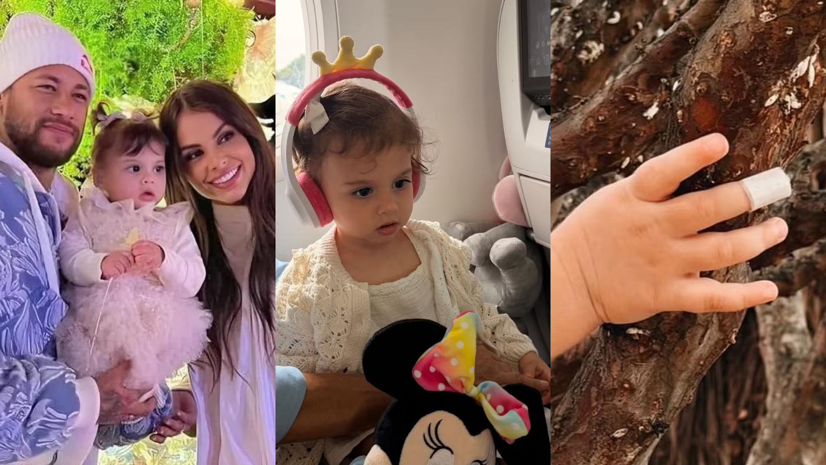 Helena é filha de Neymar e Amanda Kimberlly. Foto: Reprodução/ Instagram @akimberllya