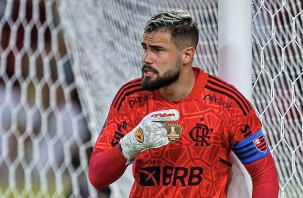 Titular do gol do Flamengo, Matheus Cunha tem valor de mercado de 300 milhões de euros. Foto: Paula Reis Divulgação Flamengo