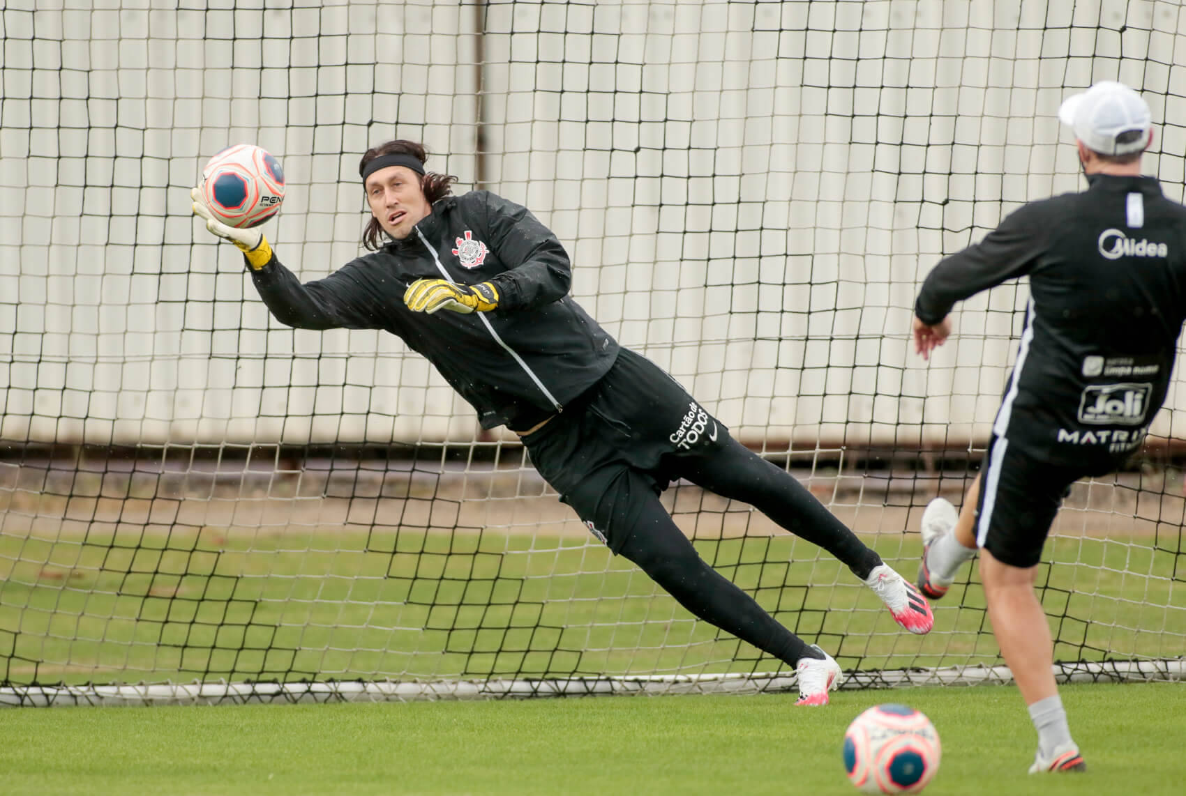 Jogadores treinam no Corinthians. Foto: Rodrigo Coca/Agência Corinthians