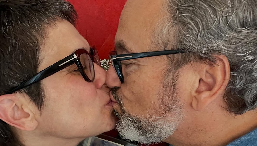 Sandra Annenberg parabeniza Ernesto Paglia. Foto: Reprodução Instagram - 9.4.2025