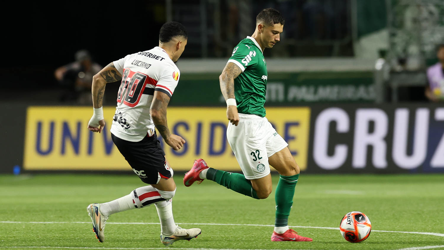 Palmeiras x São Paulo. Foto: Cesar Greco/Palmeiras
