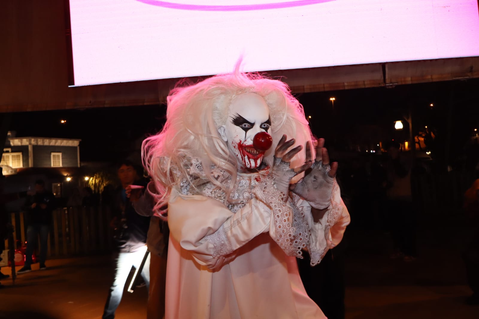 Personagens mais horripilantes do Circo dos Horrores no Hopi Hari. Foto: Pedro H. Lopes