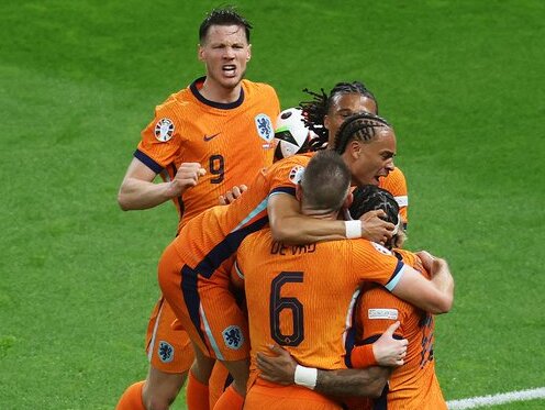 Holanda x Turquia (Foto: X/Uefa Euro 2024)