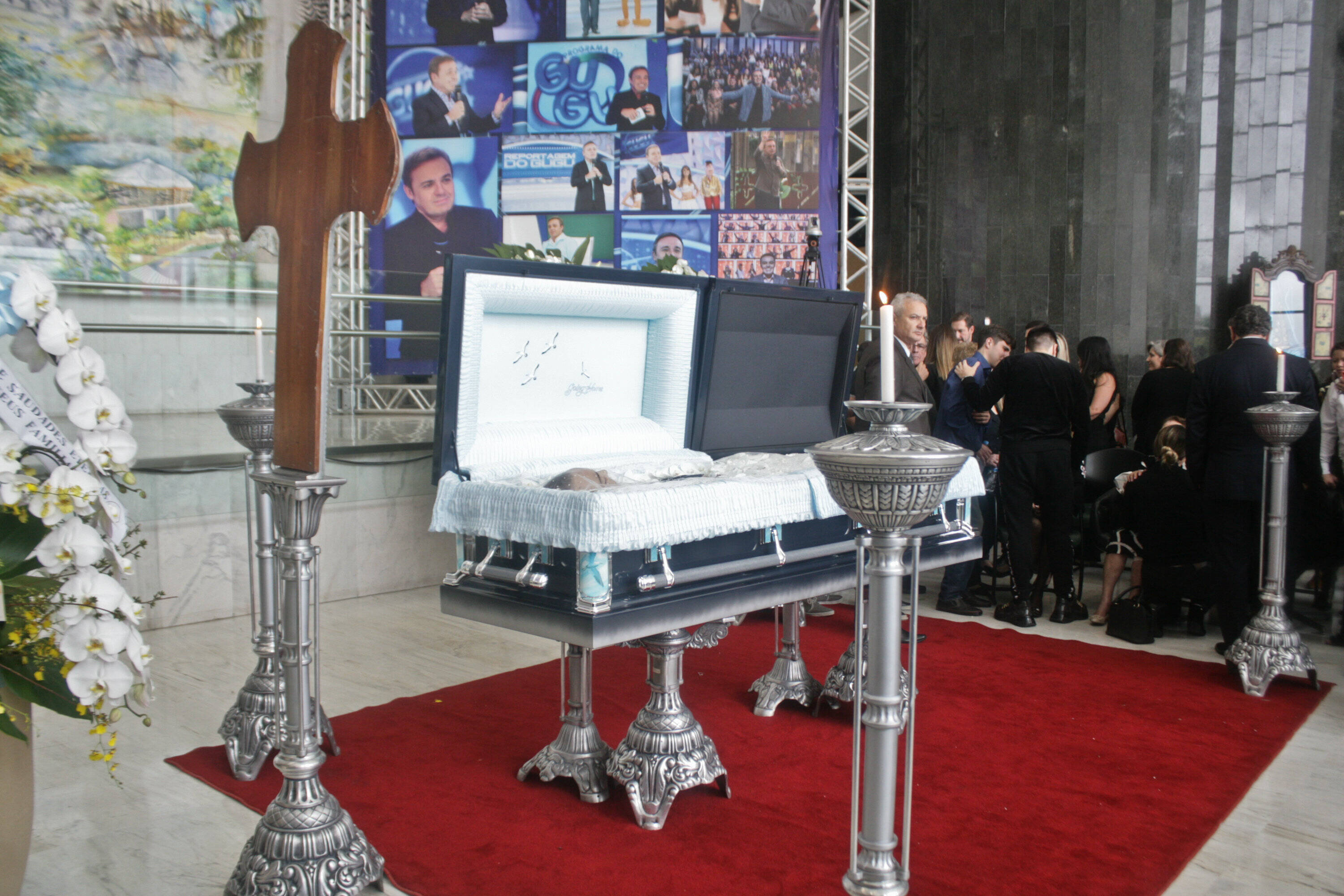 Velório de Gugu Liberato. Foto: Gero Rodrigues/ Ofotográfico / Agência O Globo