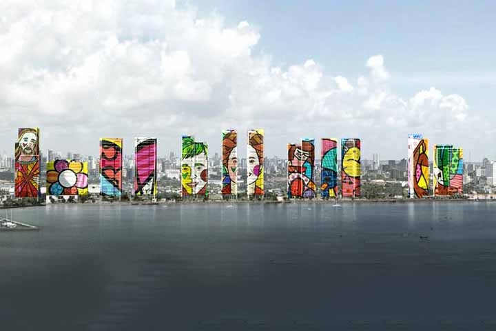 As estimativas são de que as marcas Britto e Romero Britto Fina Art movimentem por ano 250 milhões de dólares - cerca de R$ 1,325 bilhão na cotação atual -, somadas obras e produtos licenciados do artista.
 Reprodução: Flipar