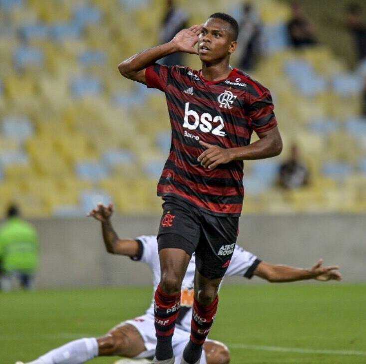 Jogador do Flamengo. Foto: Instagram