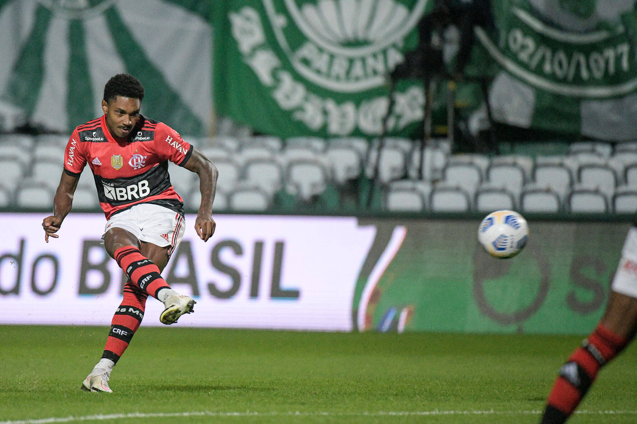 Coritiba x Flamengo. Foto: Alexandre Vidal / Flamengo
