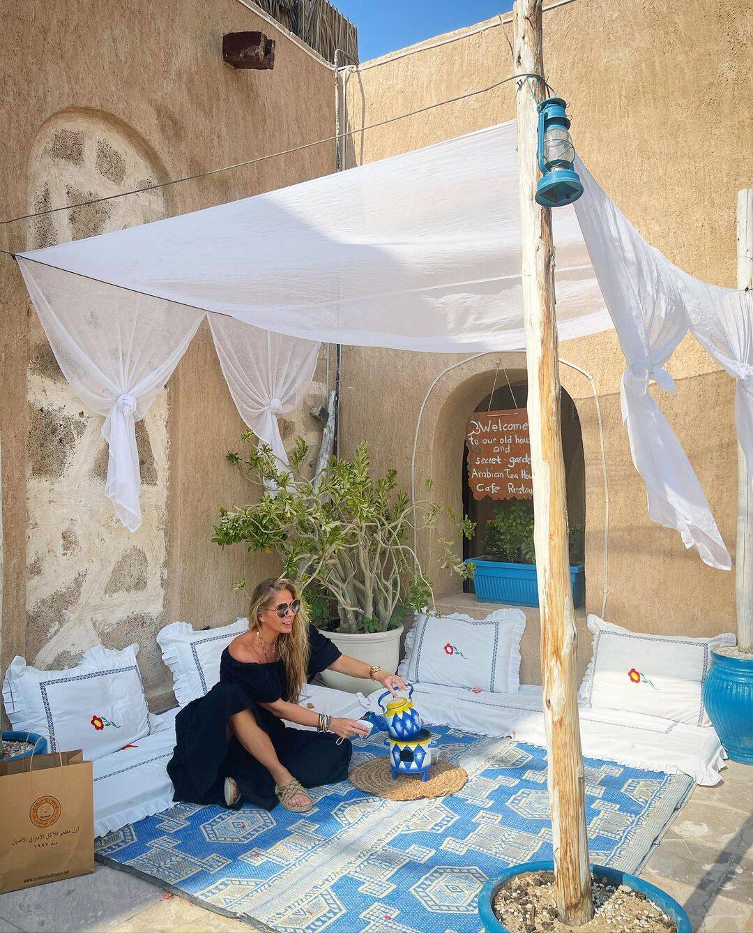 Adriane Galisteu curte férias em Dubai. Foto: Instagram