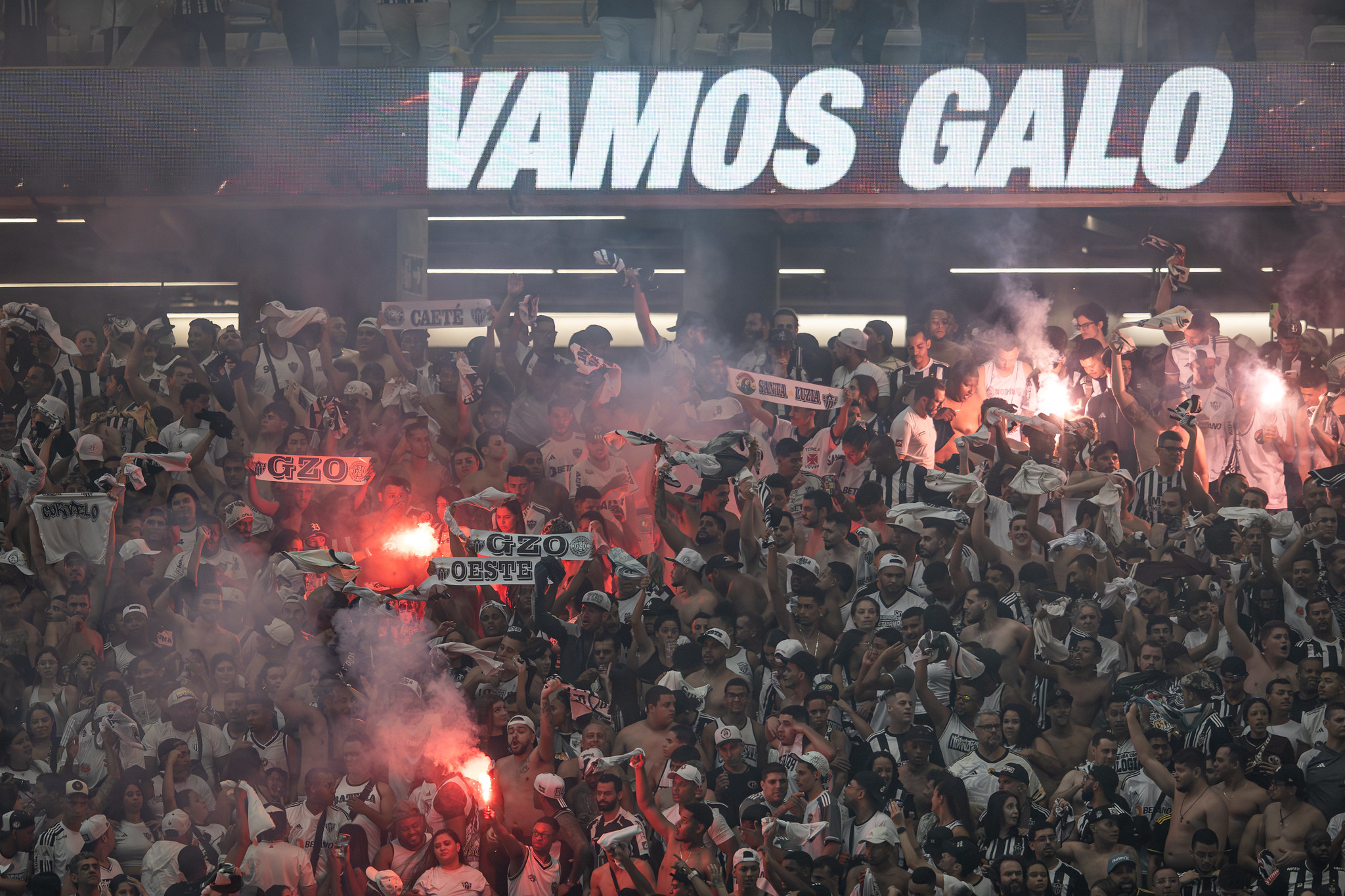 Atlético-MG x River Plate (Foto: Pedro Souza / Atlético)