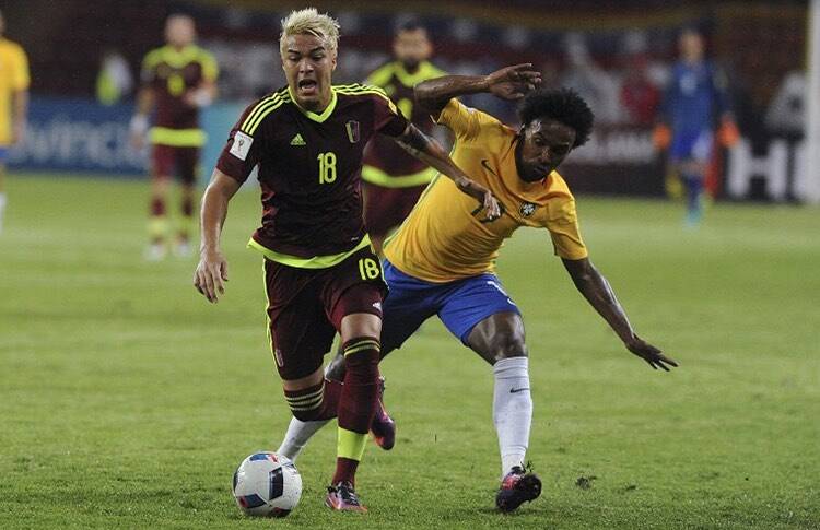 Peñaranda é da seleção venezuelana. Foto: Instagram