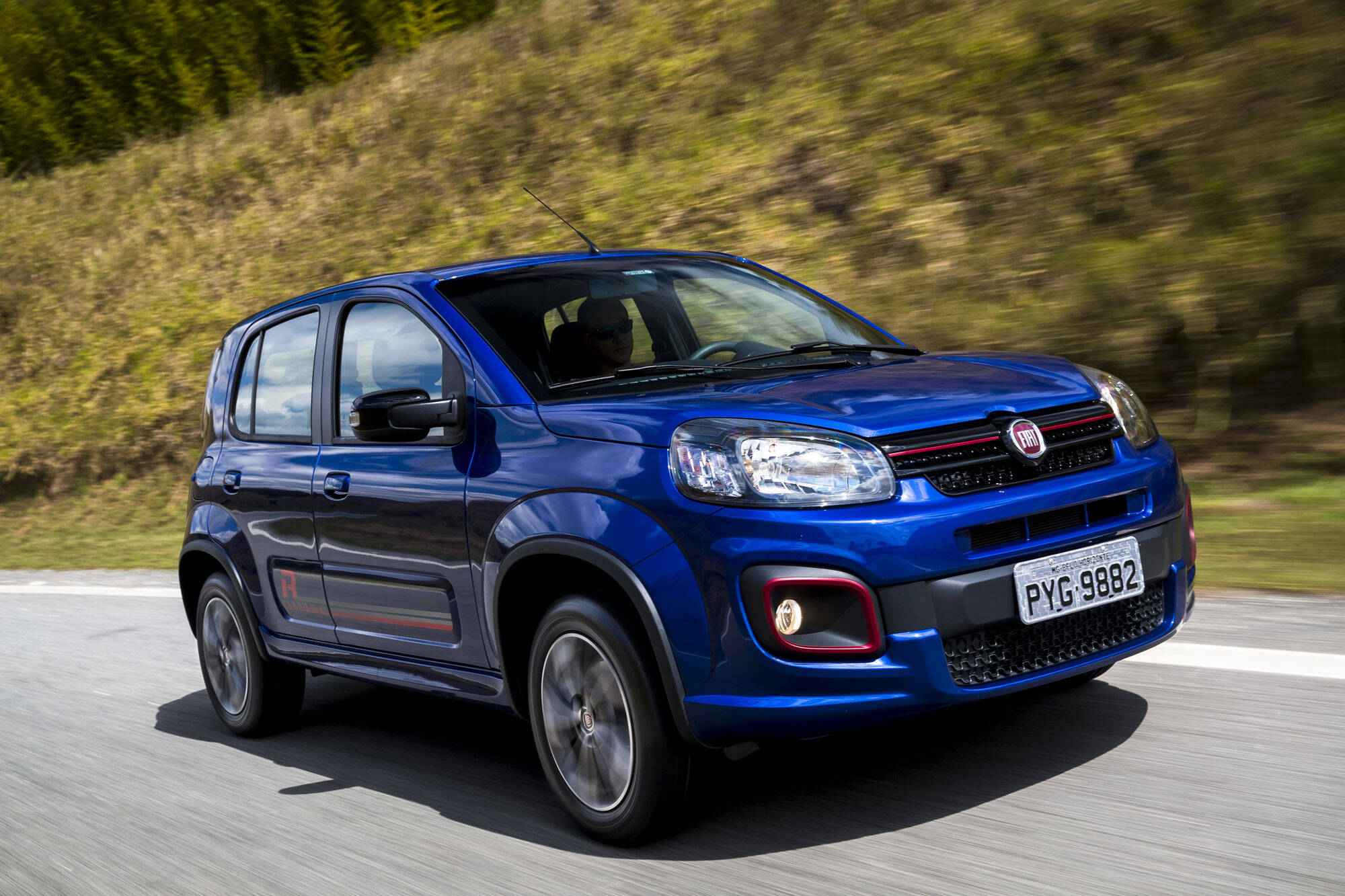 Fiat Uno 2017. Foto: Divulgação