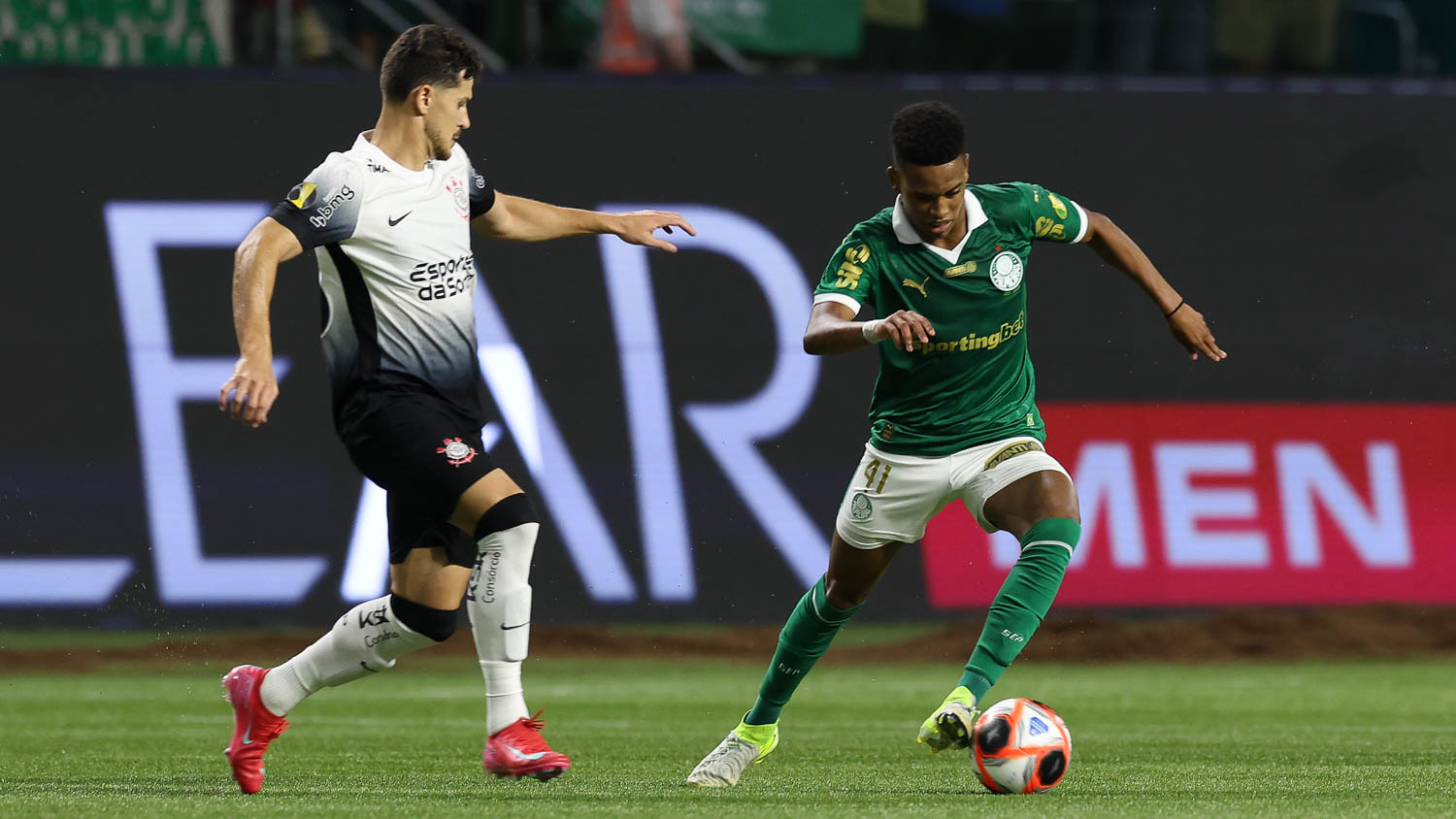 Palmeiras x Corinthians. Foto: Cesar Greco/Palmeiras