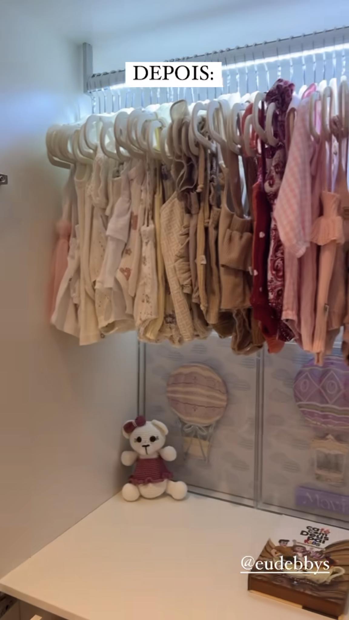 Bruna Biancardi abre closet da filha, Mavie, de três meses; veja