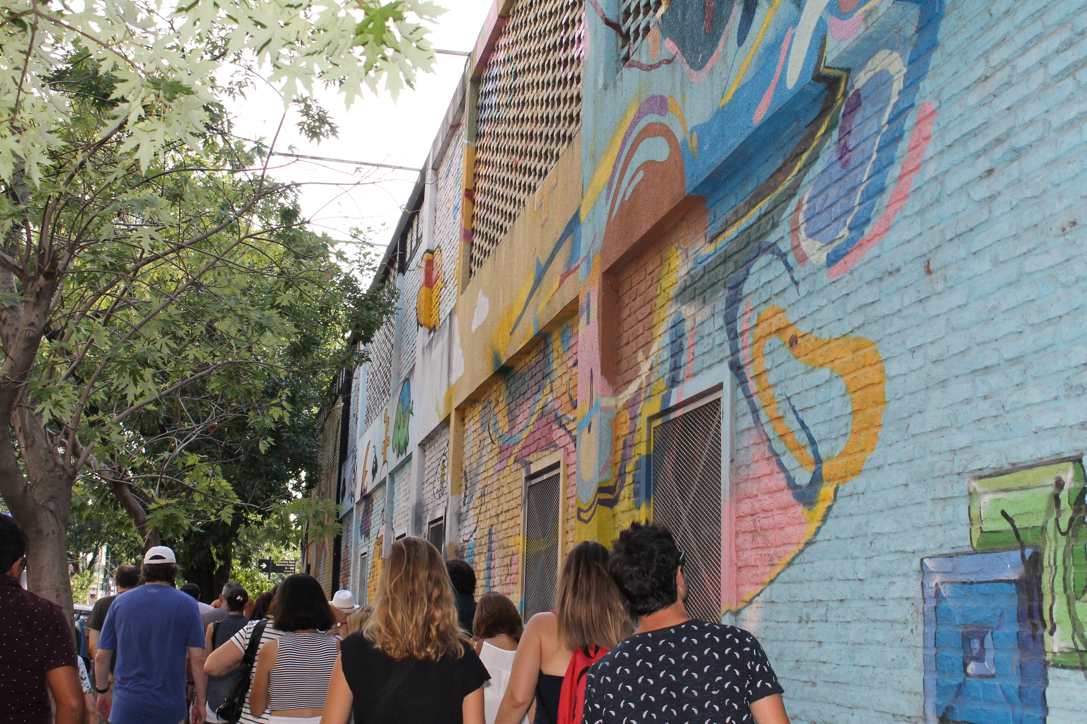A secretaria de turismo de Buenos Aires organiza visitas guiadas ao bairro de Colegiales. Foto: Flavia Matos/ IG