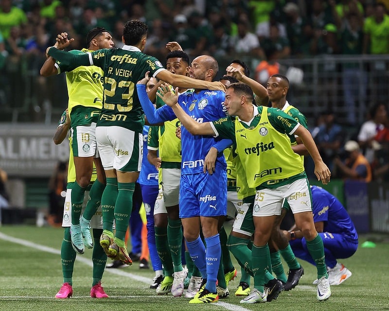 Palmeiras x Santos - Segundo jogo da final do Paulistão Cesar Greco/Palmeiras