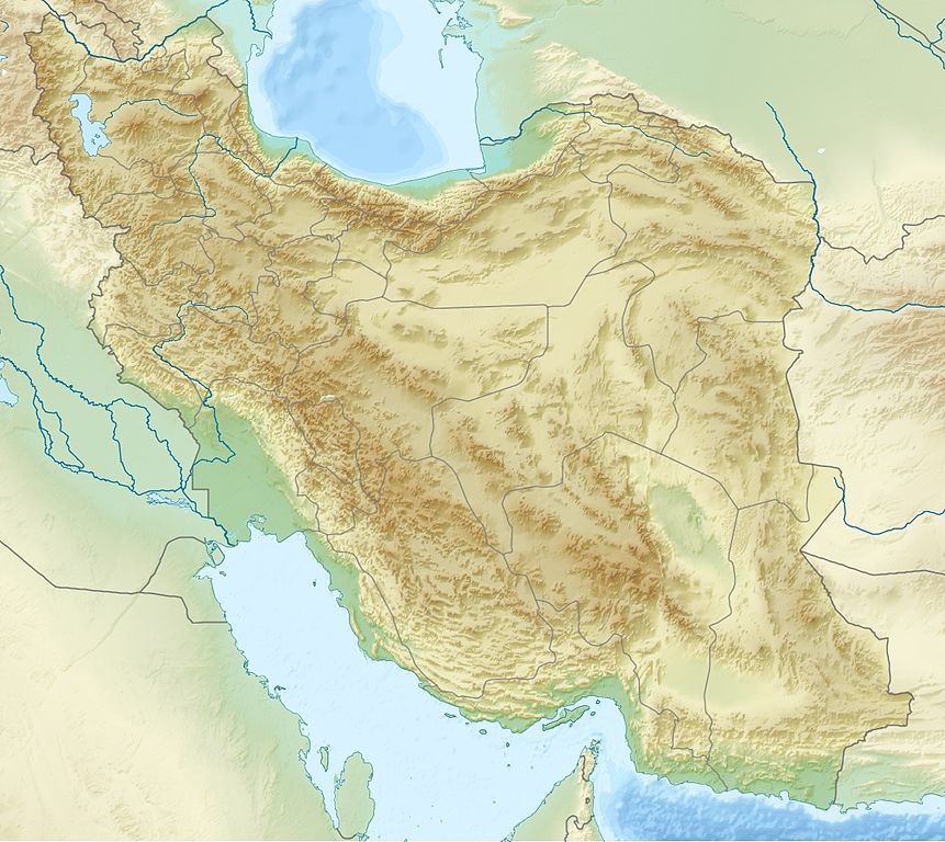 Além de abranger grande parte do território do Irã, o Planalto Persa engloba porções menores do Afeganistão, Paquistão, Turcomenistão e Azerbaijão. Reprodução: Flipar
